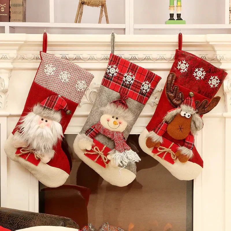 Meia de Natal Decoração Natalina