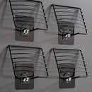 Stainless Steel Soap Dish with Suction Cups
