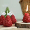 Velas Decorativas Aromáticas em Formato de Morango