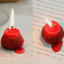 Velas Decorativas Aromáticas em Formato de Morango