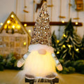 Boneco de Natal LED Gnomo Decoração Natalina