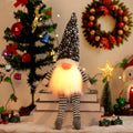 Boneco de Natal LED Gnomo Decoração Natalina