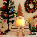 Boneco de Natal LED Gnomo Decoração Natalina