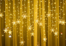 Pisca Pisca Cascata LED Estrelada