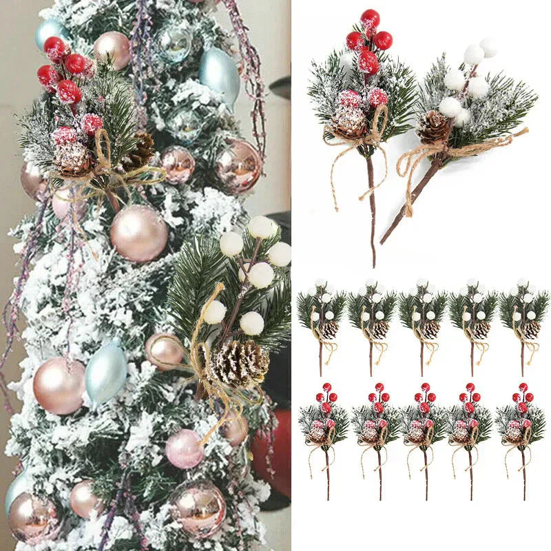 Arranjos de Natal Ornamentos Com Pinha