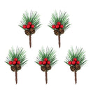 Arranjos de Natal Ornamentos Com Pinha