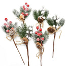 Arranjos de Natal Ornamentos Com Pinha