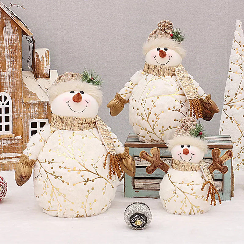 Bonecos de Neve - Decoração Natalina