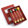 Dessert Cutlery Set Christmas Decoration