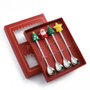 Dessert Cutlery Set Christmas Decoration