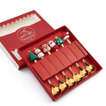 Dessert Cutlery Set Christmas Decoration