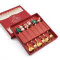 Dessert Cutlery Set Christmas Decoration