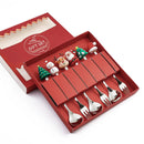 Dessert Cutlery Set Christmas Decoration