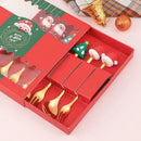 Dessert Cutlery Set Christmas Decoration