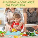 Conjunto de cozinha seguro para crianças