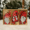 Wooden Christmas Tree Hanging Ornament