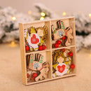 Wooden Christmas Tree Hanging Ornament