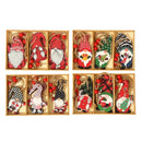 Wooden Christmas Tree Hanging Ornament