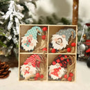 Wooden Christmas Tree Hanging Ornament