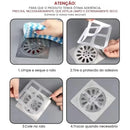 Disposable Adhesive Drain Protector Kit