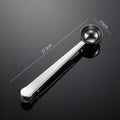 Coffee Scoop with Clip Stainless Steel Package Sealer