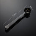 Coffee Scoop with Clip Stainless Steel Package Sealer
