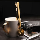 Coffee Scoop with Clip Stainless Steel Package Sealer
