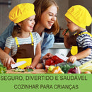 Conjunto de cozinha seguro para crianças