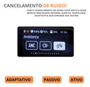 Fones de ouvido sem fio A9 Pro com tela sensível ao toque e cancelamento de ruído