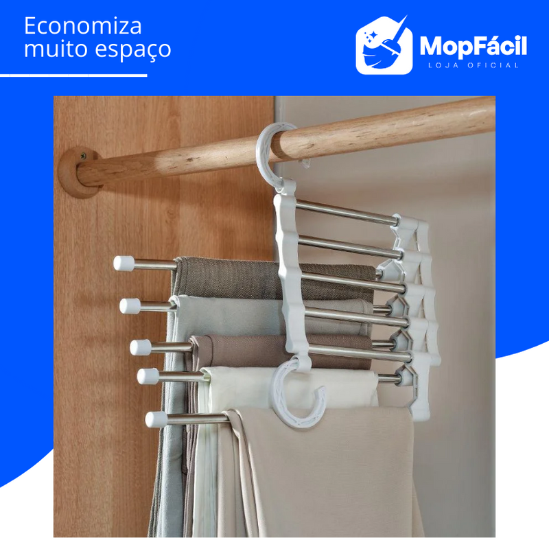 Cabide 5 em 1 - SmartSpace® | Compre 1, Leve 3