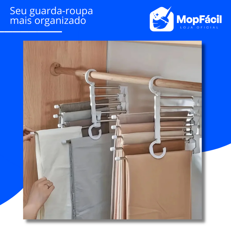 Cabide 5 em 1 - SmartSpace® | Compre 1, Leve 3