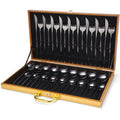 Conjunto de Talheres em Inox 24 Peças Premium