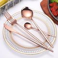 Conjunto de Talheres em Inox 24 Peças Premium