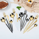 Conjunto de Talheres em Inox 24 Peças Premium
