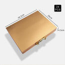 Conjunto de Talheres em Inox 24 Peças Premium