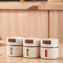 Kit 6 Porta Temperos e Condimentos Magnético de Parede