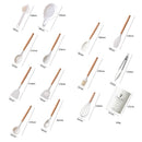 14-Piece Silicone Kitchen Utensil Set with Organizer