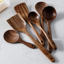 7-Piece Wooden Kitchen Utensil Set