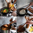 7-Piece Wooden Kitchen Utensil Set