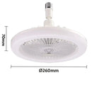 Ventilador de Teto com Luminária e Controle Remoto