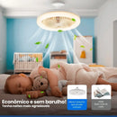 Ventilador de Teto com Luminária e Controle Remoto