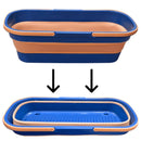 Mop de Limpeza Flat Slim 360º + Balde Dobrável