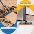 Mop de Limpeza Flat Slim 360º + Balde Dobrável