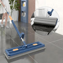 Mop de Limpeza Flat Slim 360º + Balde Dobrável