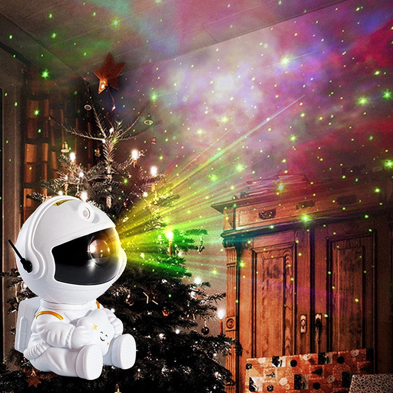 Luminária Projetor de Galáxia LED Astronauta