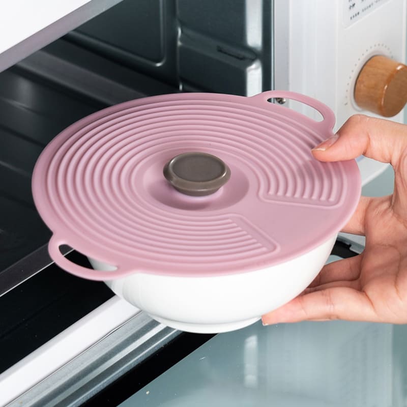 Foldable Silicone Microwave Cover