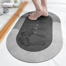 Tapete de Banheiro Antiderrapante Absorvente Premium