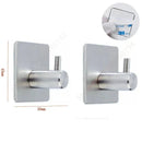 Premium Stainless Steel Bathroom Accessories - No Drill Installation