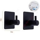 Premium Stainless Steel Bathroom Accessories - No Drill Installation