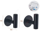Premium Stainless Steel Bathroom Accessories - No Drill Installation